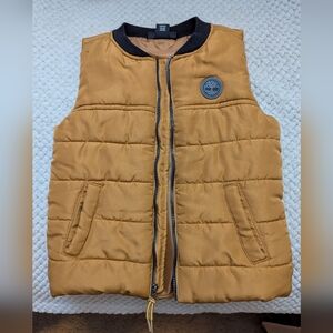 Timberland Kids Gold Puffy Vest